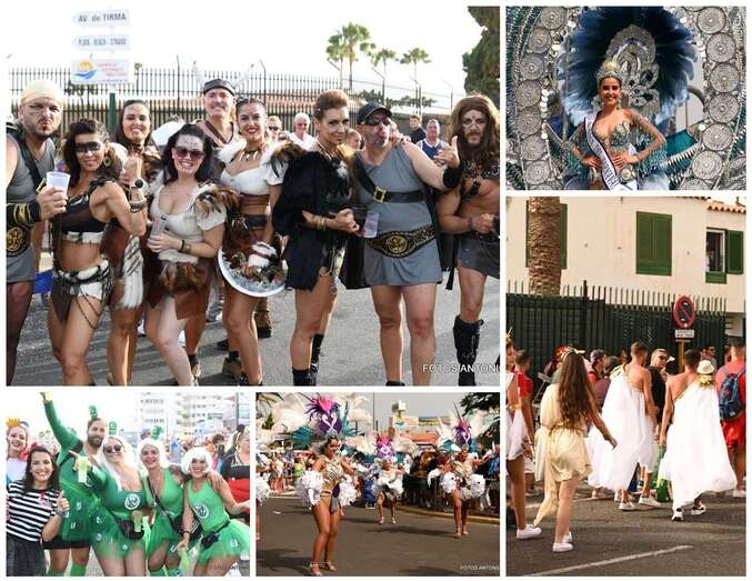 Imágenes del coso carnavalero de este sábado/Antonio Alí.